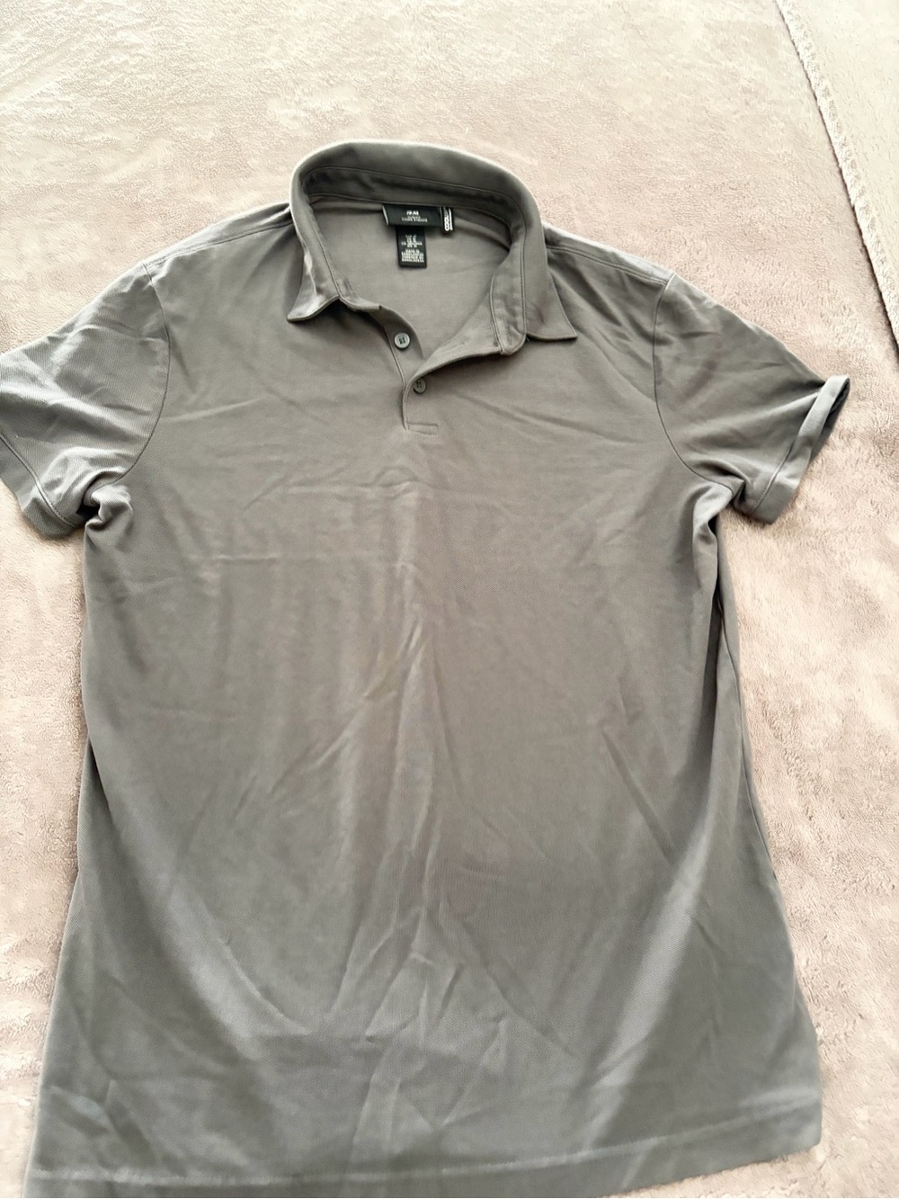 H&M Men's gray Polo Shirt